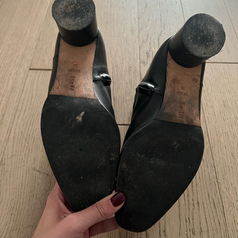 Aeyde Black Ankle Boots EUR 39 / US 8.5 - Picture 2 of 3